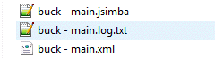 The .xml file (PSIM model), the .jsimba file (Simba model) and the txt file (log) in the same folder